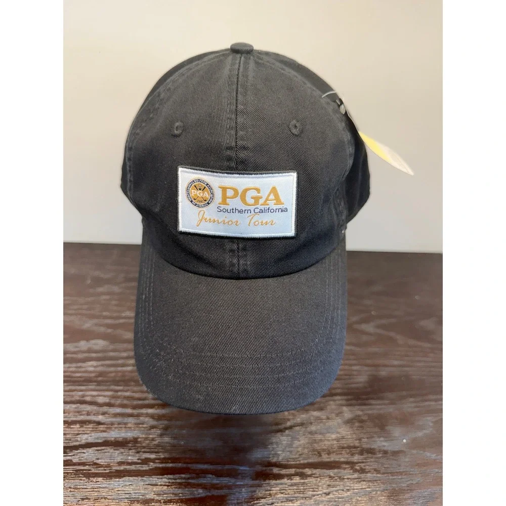 Ahead Special Edition PGA Southern California Junior Tour Black Golf Hat Cap NEW